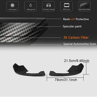 Flap Paraurti Anteriore (Carbonio) McLaren 540C/570S 2015-2020 foto 4