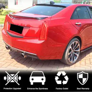 Copertura Paraurti Posteriore Carbonio Cadillac ATS 2012-2019 foto 2