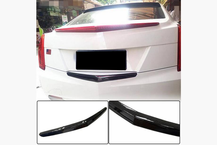 Cadillac ATS 2012-2019 Copertura Paraurti Posteriore Carbonio Image