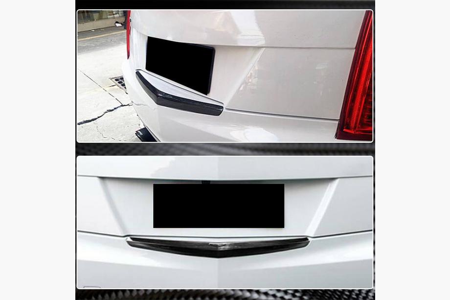 Cadillac ATS 2012-2019 Copertura Paraurti Posteriore Carbonio Foto 4