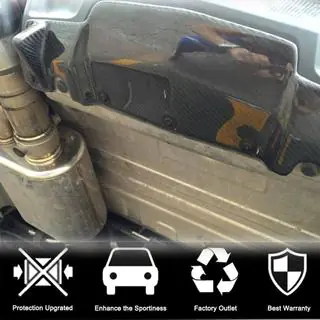 Diffusore Paraurti Posteriore (per Base, Carbonio) Cadillac ATS 2012-2019 foto 2