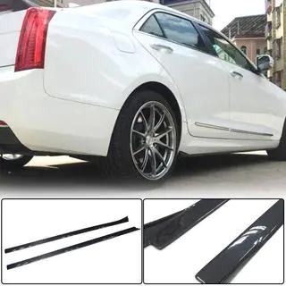 Minigonne Laterali (Carbonio) Cadillac ATS 2012-2019 foto 1