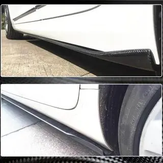 Minigonne Laterali (Carbonio) Cadillac ATS 2012-2019 foto 3