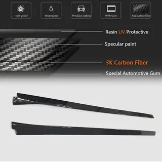 Minigonne Laterali (Carbonio) Cadillac ATS 2012-2019 foto 4