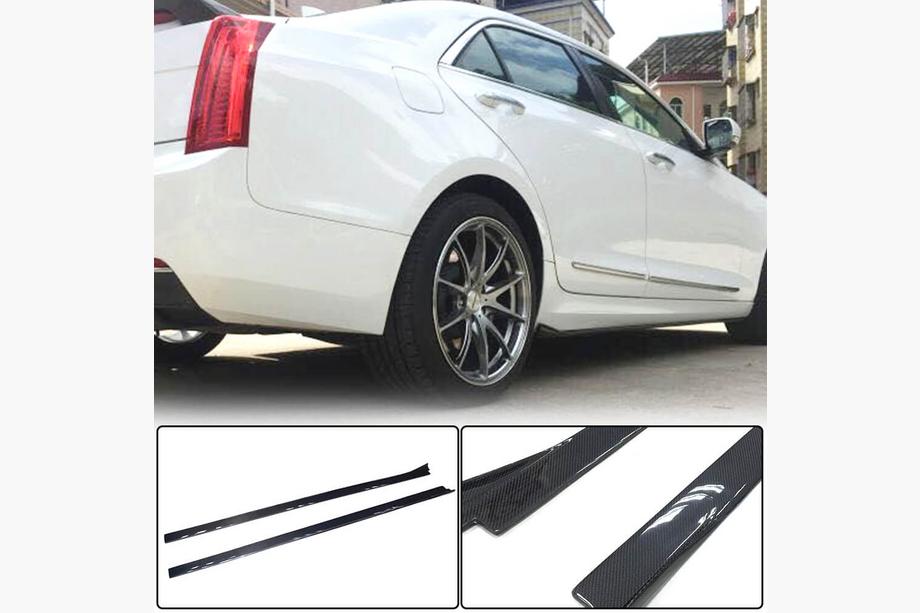 Cadillac ATS 2012-2019 Minigonne Laterali (Carbonio) Image