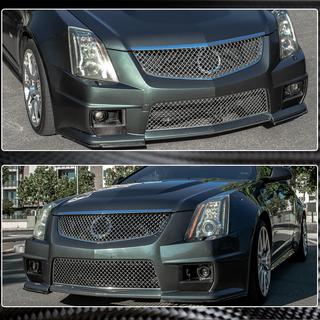 Flap paraurti anteriore in carbonio per CTS V Coupe foto 3