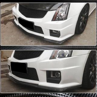 Labbro anteriore paraurti V1 (per CTS V Coupe, Carbonio) foto 3
