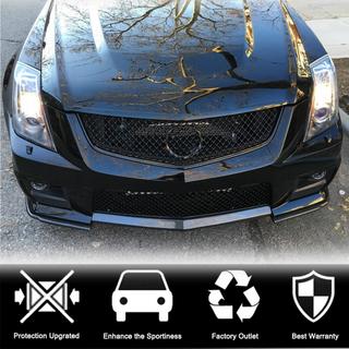 Labbro Anteriore V2 per CTS V Coupe, Carbonio foto 3