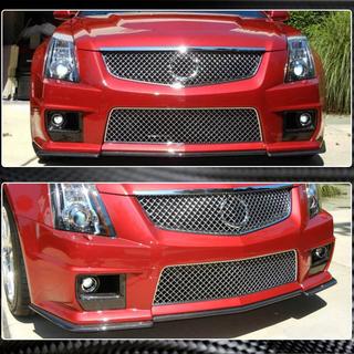 Labbro Anteriore V2 per CTS V Coupe, Carbonio foto 4