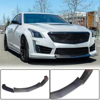 Labbro anteriore V2 per CTS V Sedan 2016-2019 Carbonio foto 1
