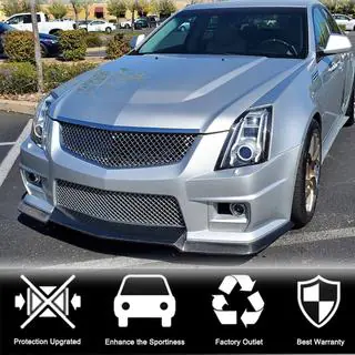 Labbro anteriore V2 per CTS V Sedan 2016-2019 Carbonio foto 2