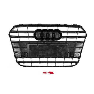 Griglia anteriore nera con cornice cromata S-style (2011-2014) foto 4