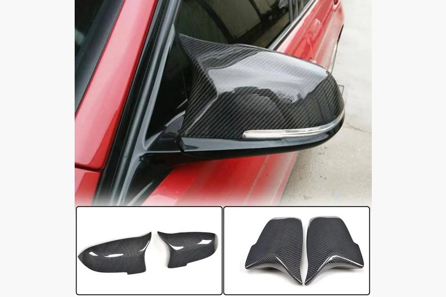 BMW 7 Series F01/F02 2008-2015 Cover Specchietti V1 (Carbonio) Foto 2