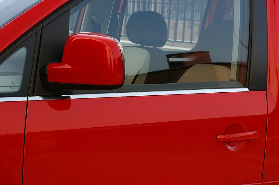 Volkswagen Caddy 2004-2010 Modanature inferiori finestrini acciaio inox Foto 2