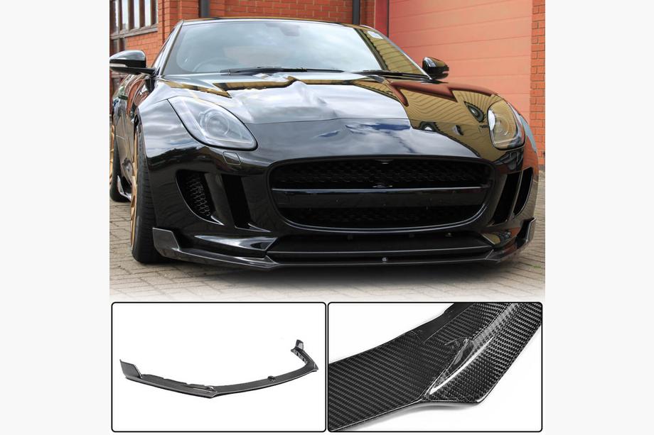 Jaguar F-Type 2013-2024 Labbro Anteriore Paraurti (2013-2016, Carbonio) Image