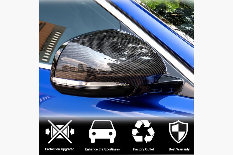 Jaguar F-Type 2013-2024 Cover Specchietti (2013-2021, Carbonio) Foto 3