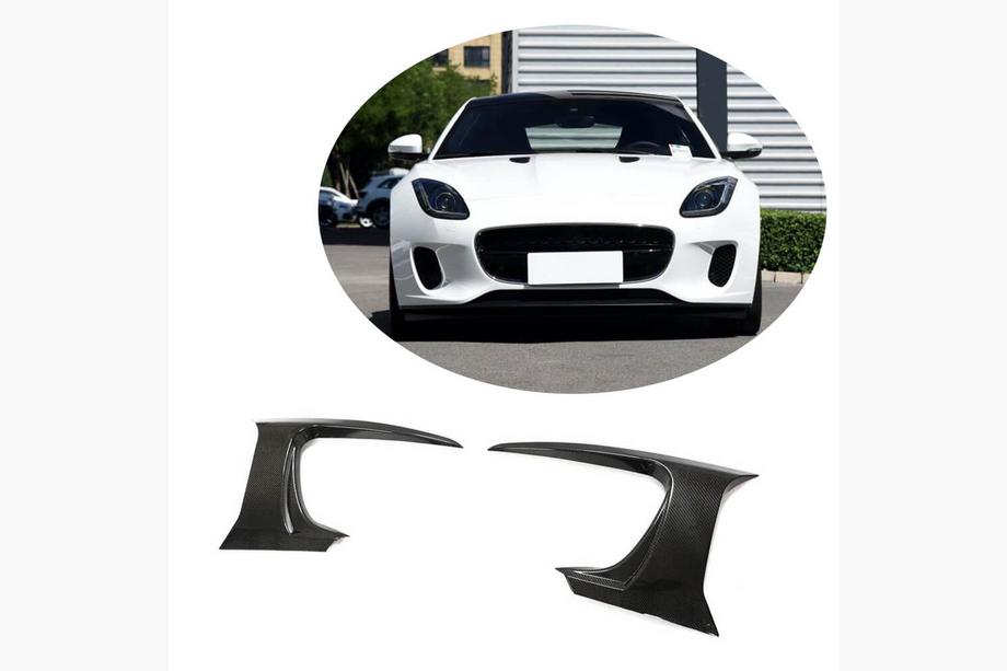 Jaguar F-Type 2013-2024 Coperture Paraurti Anteriore in Carbonio (per Base 2017-2019) Image