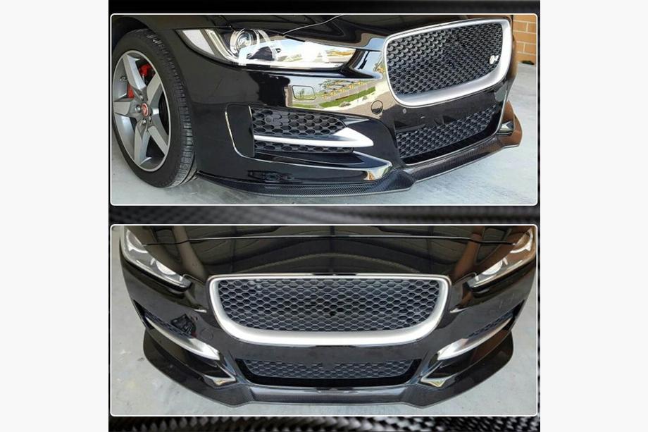 Jaguar XE 2016- Lip Spoiler Paraurti Anteriore (2015-2019, Carbonio) Foto 5