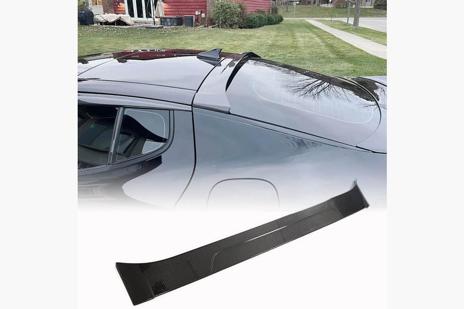 Kia Stinger 2017-2023 Visiera Spoiler (Carbonio) Image