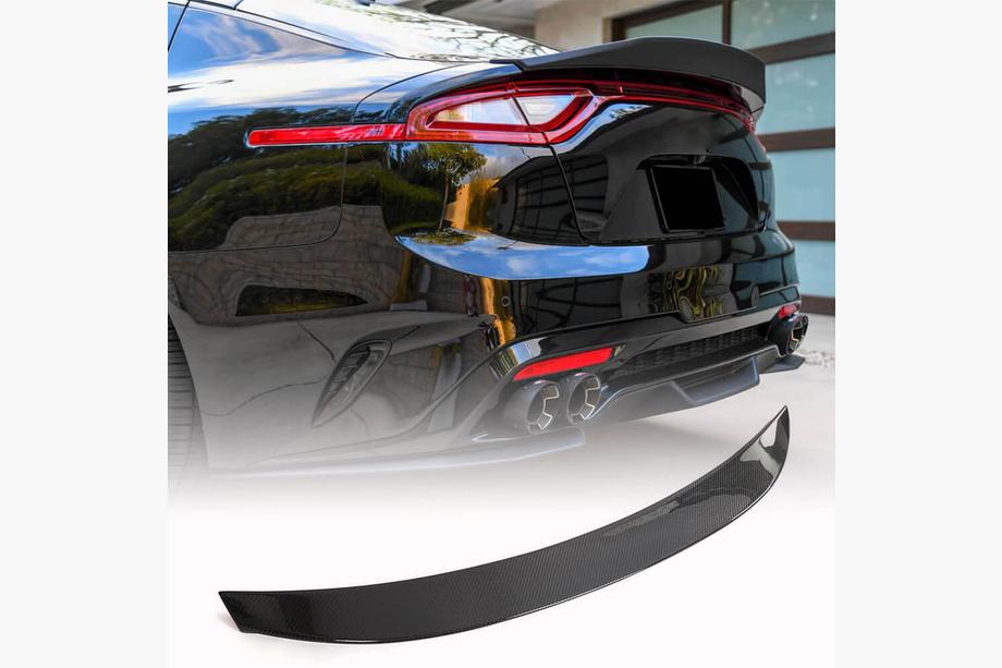 Kia Stinger 2017-2023 Spoiler V2 (Carbonio) Image