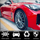 Kia Stinger 2017-2023 Minigonne Laterali (Carbonio) foto 2