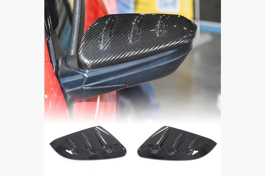 Honda Civic Sedan X 2016-2021 Cover Specchietti V2 (Carbonio) Image