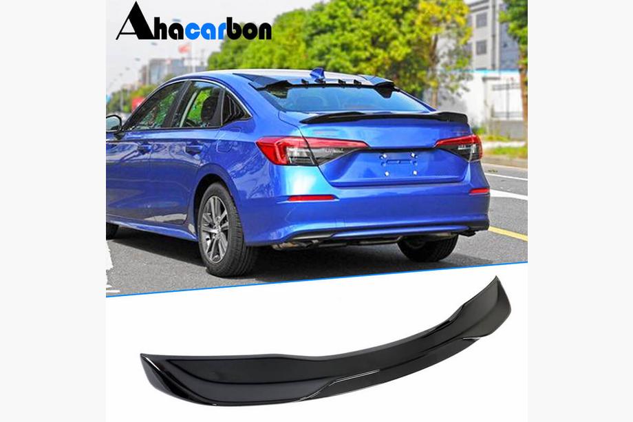 Honda Civic Sedan 2021- Spoiler (Plastica) Image