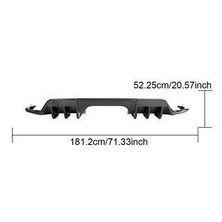 Diffusore Paraurti Posteriore (Carbonio) Honda Civic HB 2021- foto 4