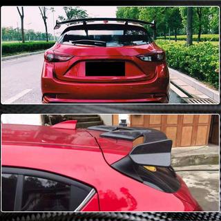 Spoiler V2 (HB, Carbonio) Mazda 3 2013-2019 foto 4