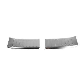 Protezione paraurti posteriore Carmos acciaio inox opaco foto 1