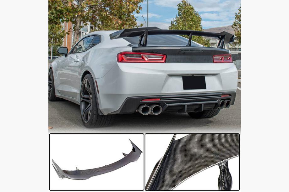 Chevrolet Camaro 2015- Spoiler V1 (Carbonio) Image