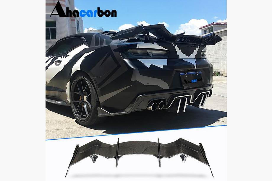 Chevrolet Camaro 2015- Spoiler V3 (Carbonio) Image