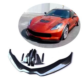 Labbro Anteriore Paraurti (2013-2017, Carbonio) Chevrolet Corvette C7 2013-2019 foto 1
