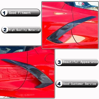 Coperture parafanghi posteriori in carbonio (2019-2022) Chevrolet Corvette C8 2019- foto 3