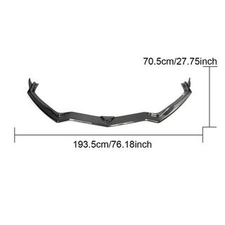 Labbro Anteriore Paraurti (2019-2022, Carbonio) Chevrolet Corvette C8 2019- foto 3