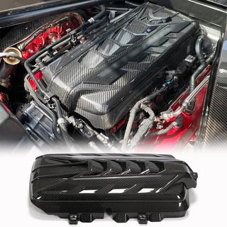Copertura motore (2019-2022, Carbonio) Chevrolet Corvette C8 2019- foto 1