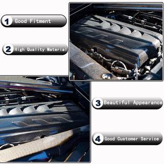 Copertura motore (2019-2022, Carbonio) Chevrolet Corvette C8 2019- foto 3