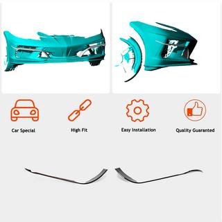 Coperture Paraurti Anteriore in Carbonio (2019-2022) Chevrolet Corvette C8 2019- foto 3