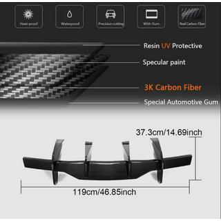 Diffusore Posteriore V1 (2019-2022, Carbonio) Chevrolet Corvette C8 2019- foto 3