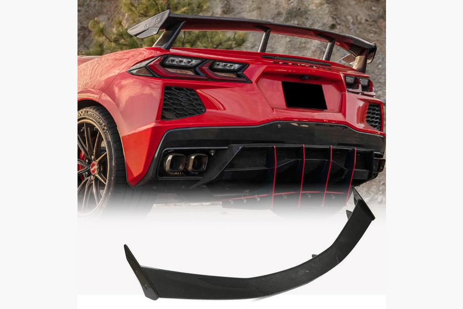Chevrolet Corvette C8 2019- Spoiler V1 (Carbonio) Image