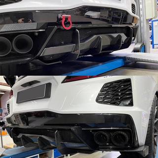 Diffusore Posteriore V2 (2019-2022, Carbonio) Chevrolet Corvette C8 2019- foto 3