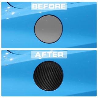 Cover Tappo Carburante Carbonio Chevrolet Corvette C8 2019- foto 2
