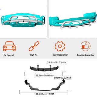 Diffusore Paraurti Posteriore (per Z06, 2022-2024, Carbonio) Chevrolet Corvette C8 2019- foto 4