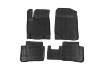 Kia Rio 2005-2011 Tappetini in gomma con bordo (4 pz, Polytep) foto 1