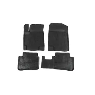 Tappetini in gomma con bordo (4 pz, Polytep) Kia Rio 2005-2011 foto 1