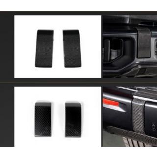 Set coperture paraurti anteriori e posteriori (per G63 AMG, carbonio) foto 3