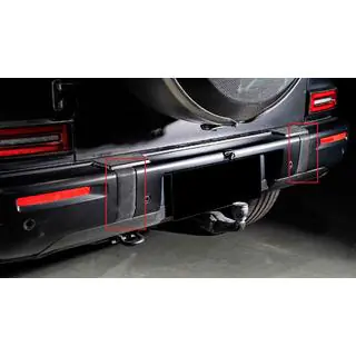 Set coperture paraurti anteriori e posteriori (per G63 AMG, carbonio) Mercedes G сlass W465 2025- foto 2