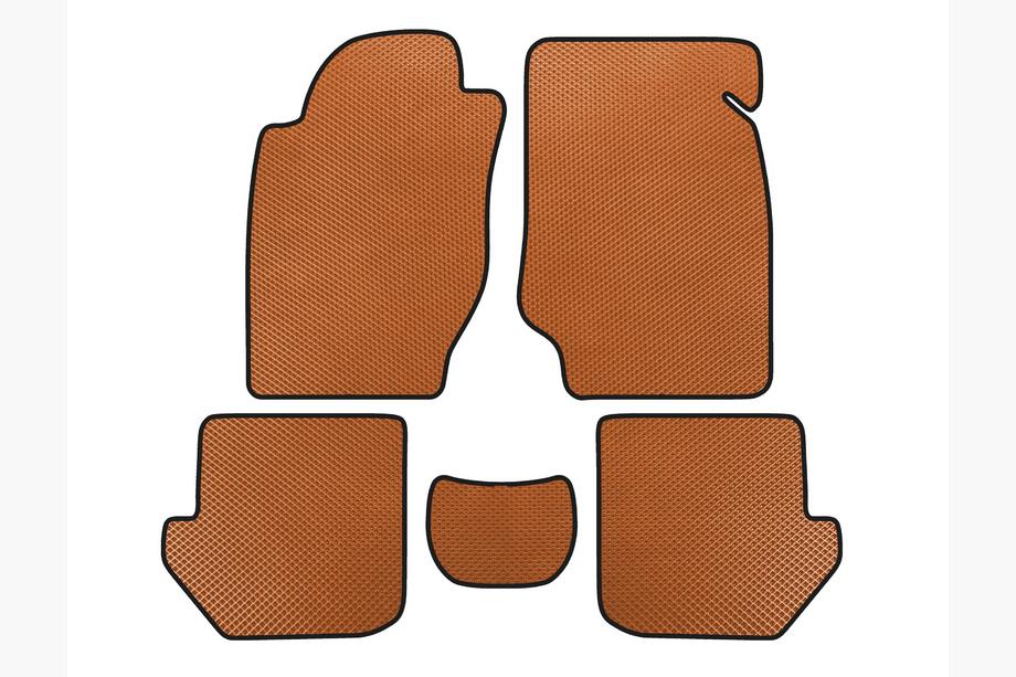 Toyota Rav 4 1996-2001 Tappetini EVA (Arancione) Image
