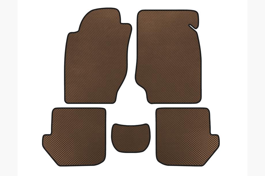 Toyota Rav 4 1996-2001 Tappetini EVA (Marrone) Image