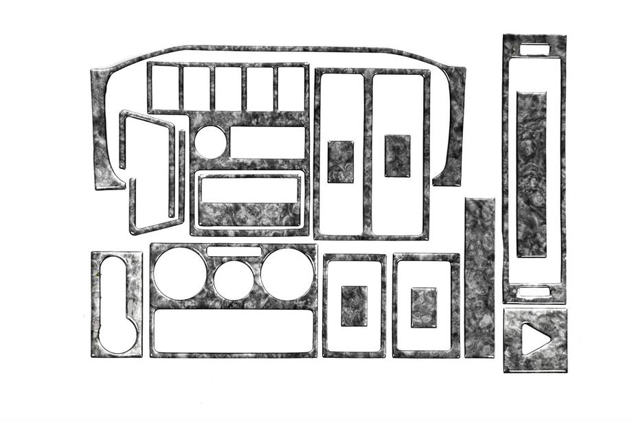 Volkswagen T4 Transporter 1990-2003 Coperture cruscotto (1999-2003) Legno Foto 7